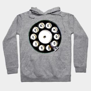 Retro Phone, 1980 Legend, Born in 1980 Hoodie